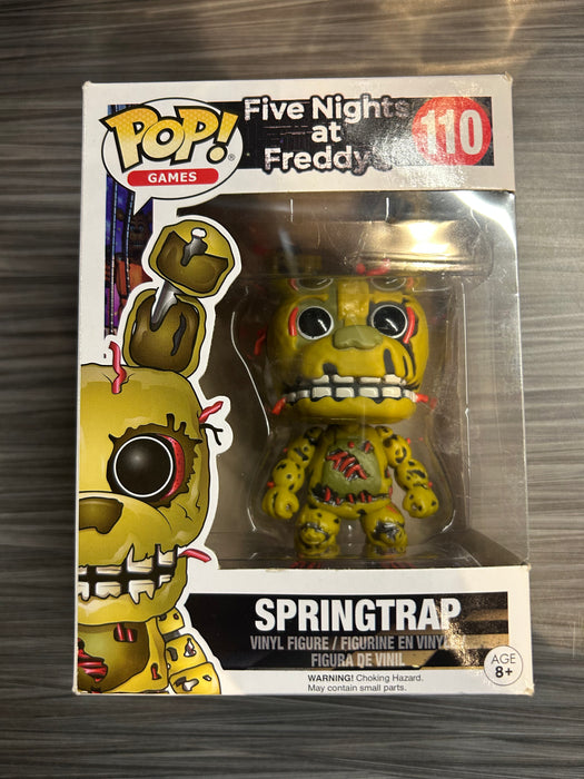Funko POP! Games: Five Nights At Freddy's - Springtrap (Damaged Box) #110
