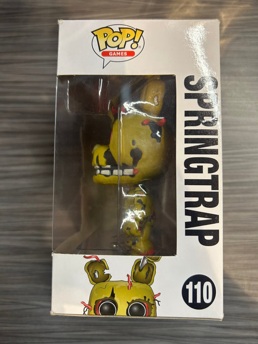 Funko POP! Games: Five Nights At Freddy's - Springtrap (Damaged Box) #110