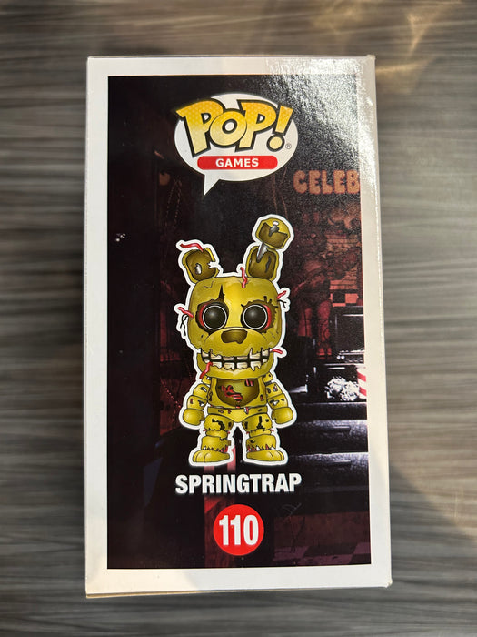 Funko POP! Games: Five Nights At Freddy's - Springtrap (Damaged Box) #110