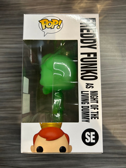 Funko POP! Funko: Freddy Funko As Night Of Living Dummy (GiTD)(2025 Fundays Show/500 PCS)(Damaged Box) #SE