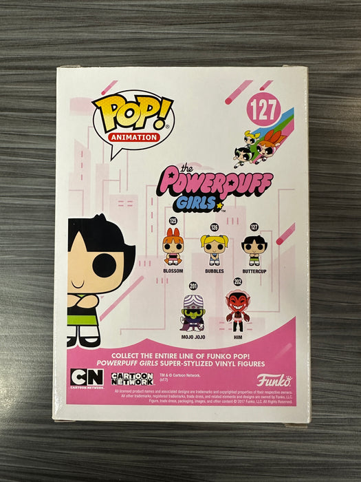 Funko POP! Animation: The Powerpuff Girls - Buttercup (Signed/E.G. Daily/JSA) #127