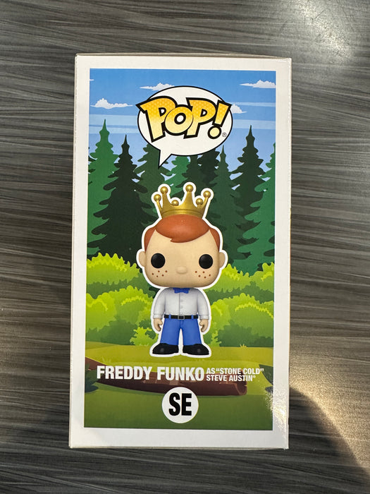 Funko POP! Camp Fundays: Freddy Funko As "Stone Cold" Steve Austin (2023 Camp Fundays)(3,000PCS)(Damaged Box)[B] #SE