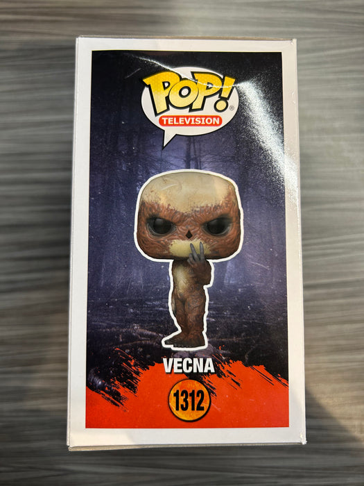 Funko POP! Television: Stranger Things - Vecna (Signed/Jamie Campbell Bower/JSA)(Damaged Box) #1312