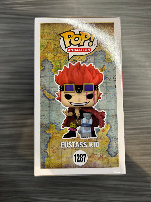 Funko POP! Animation: One Piece - Eustass Kid (2023 Wondrous Convention)(Signed/Justin Cook/JSA) #1287