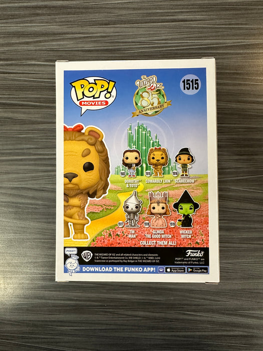 Funko POP! Movies: The Wizard of Oz 85th Anniversary - Cowardly Lion (CHASE)(Damaged Box) #1515