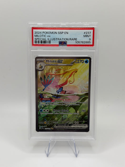2024 POKEMON SSP EN Milotic ex #237 Special Illustration Rare [MINT PSA 9]
