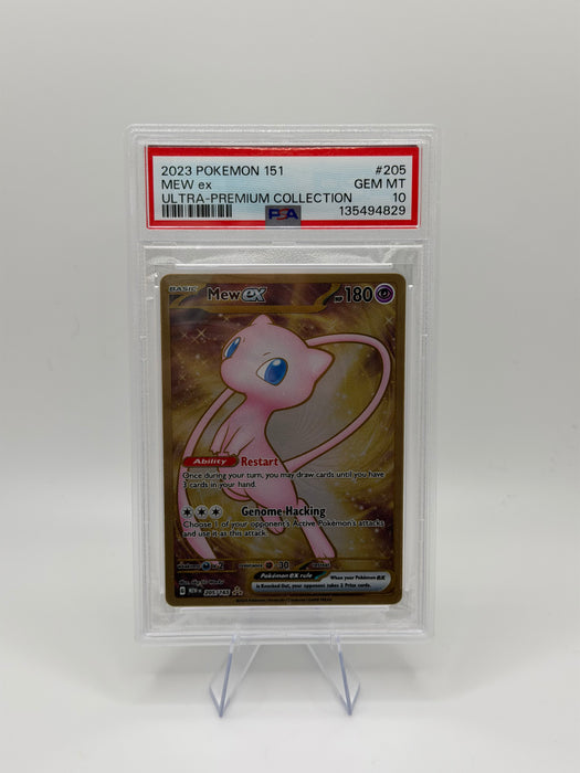2023 POKEMON 151 Mew ex #205 151 Ultra-Premium Coll [GEM MT PSA 10]