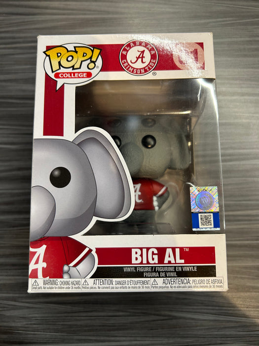 Funko POP! College: Alabama Crimson Tide - Big Al (Damaged Box) #01
