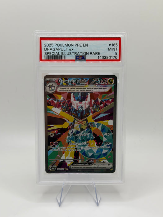 2025 POKEMON PRE EN Dragapult #165 Special Illustration Rare [MINT PSA 9]