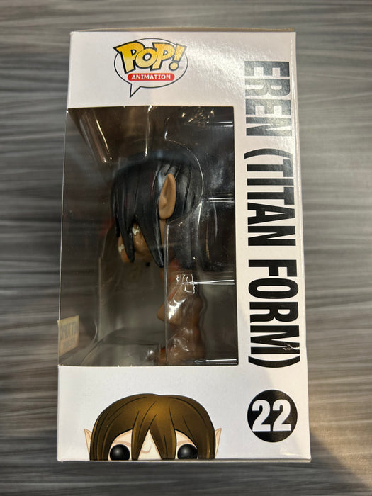Funko POP! Animation: Attack On Titan - Eren [Titan Form][3 Languages] (Hot Topic)(Damaged Box*) #22