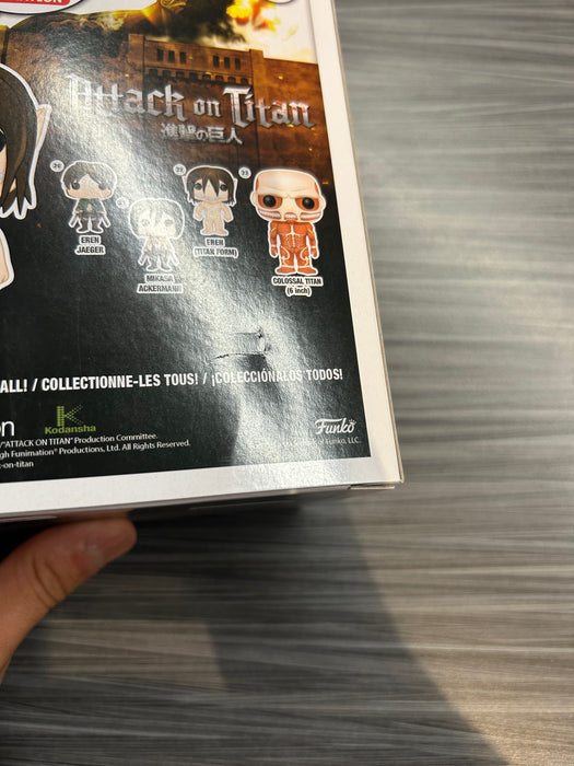 Funko POP! Animation: Attack On Titan - Eren [Titan Form][3 Languages] (Hot Topic)(Damaged Box*) #22