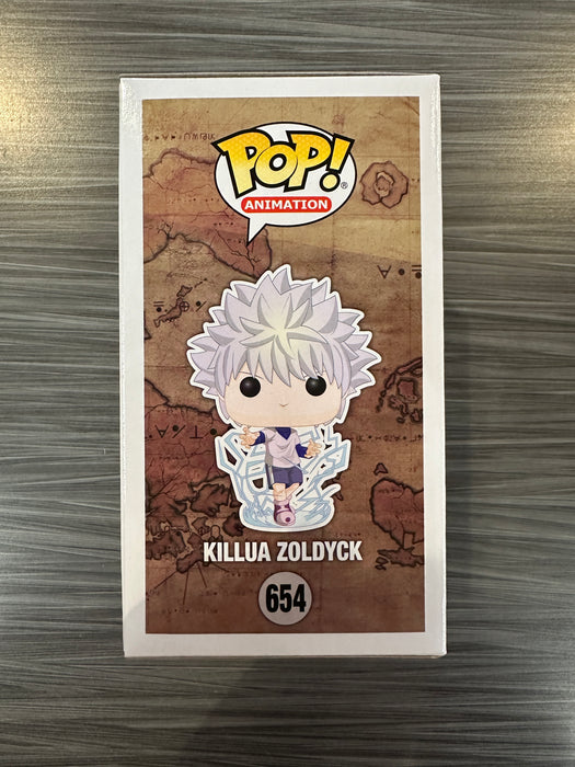 Funko POP! Animation: Hunter X Hunter- Killua Zoldyck (Signed/Cristina Vee/JSA)(Damaged Box) #654