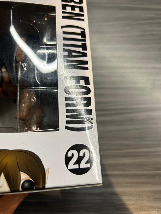 Funko POP! Animation: Attack On Titan - Eren [Titan Form][3 Languages] (Hot Topic)(Damaged Box*) #22