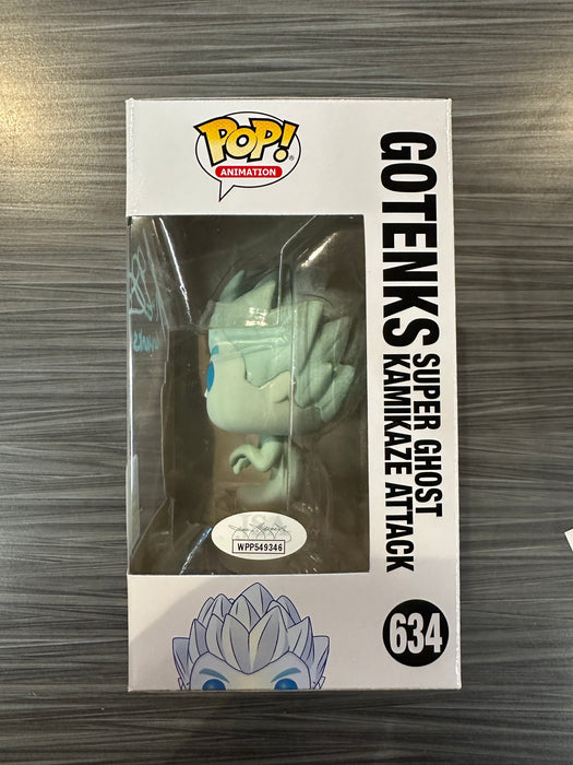 Funko POP! Animation: Dragon Ball Z - Gotenks [Super Ghost Kamikaze Attack] (2019 Summer Convention)(Signed/Kara Edwards/JSA)(Damaged Box) #634