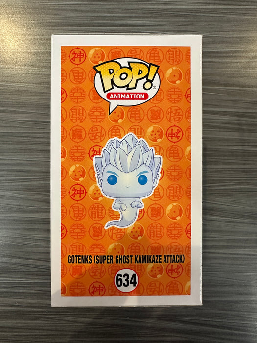 Funko POP! Animation: Dragon Ball Z - Gotenks [Super Ghost Kamikaze Attack] (2019 Summer Convention)(Signed/Kara Edwards/JSA)(Damaged Box) #634