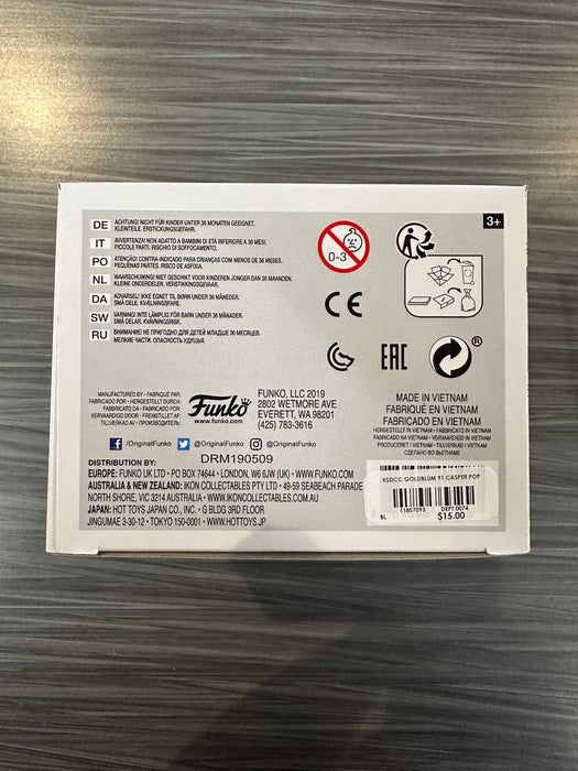 Funko POP! Animation: Dragon Ball Z - Gotenks [Super Ghost Kamikaze Attack] (2019 Summer Convention)(Signed/Kara Edwards/JSA)(Damaged Box) #634