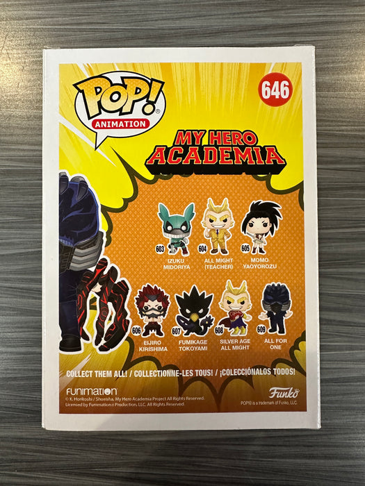 Funko POP! Animation: My Hero Academia - All For One (Big Apple Collectibles)(Signed/John Swasey/Beckett)(Damaged Box) [A] #646