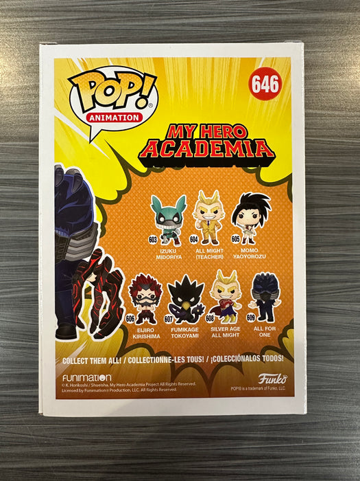 Funko POP! Animation: My Hero Academia - All For One (Big Apple Collectibles)(Signed/John Swasey/Beckett)(Damaged Box) [B] #646