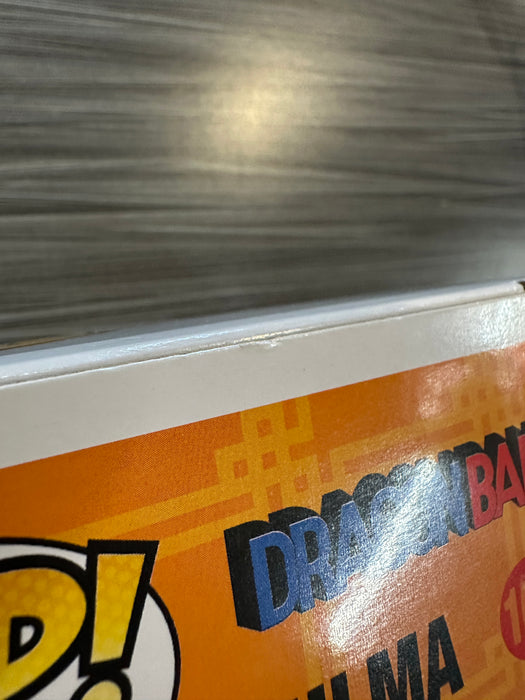 Funko POP! Animation: DragonBall - Bulma (Signed/Tiffany Volmer/JSA)(Damaged Box) #108