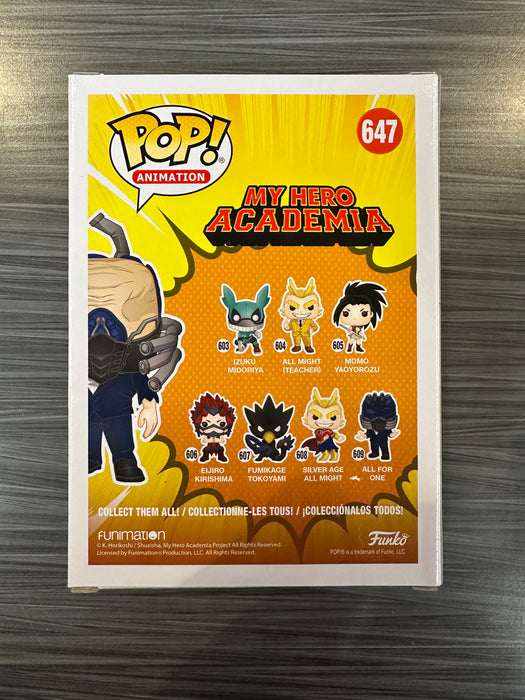 Funko POP! Animation: My Hero Academia - All For One (Fugitive Toys)(Signed/John Swasey/Beckett)(Damaged Box) #647