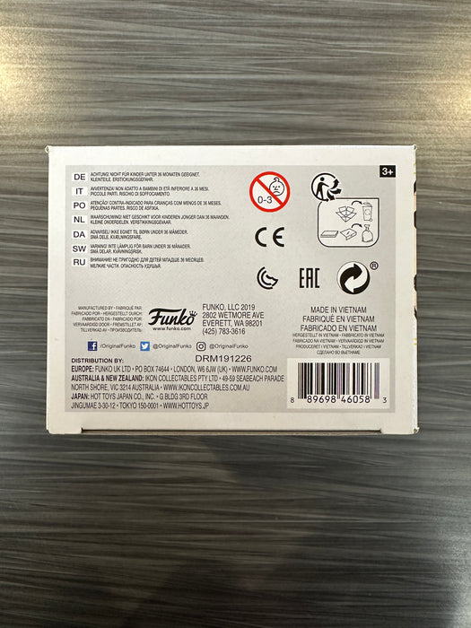 Funko POP! Animation: Dragon Ball Z - Vegeta [Galick Gun] (Chalice)(CHASE)(Signed/Christopher Sabat/JSA)(Damaged Box) #712