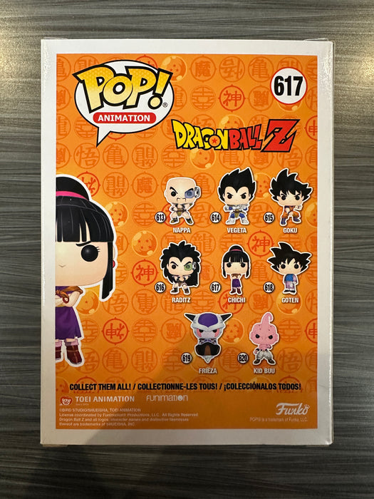Funko POP! Animation: Dragon Ball Z - Chichi (Signed/Cynthia Cranz/JSA)(Damaged Box) #617