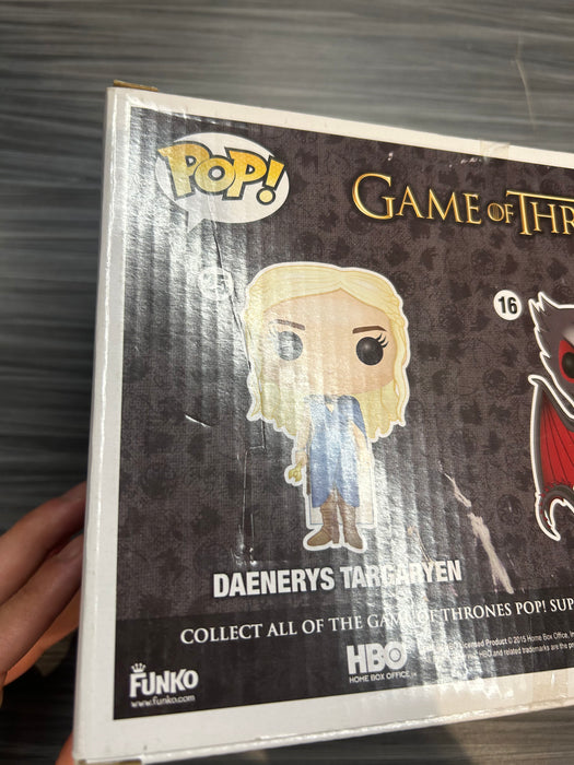 Funko POP! Game of Thrones: Daenerys & Drogon (Exclusive Limited Edition)(Damaged Box)