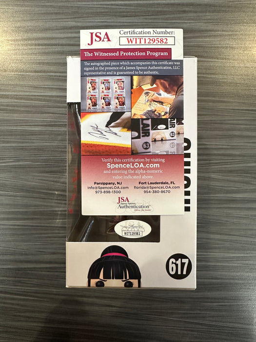 Funko POP! Animation: Dragon Ball Z - Chichi (Signed/Cynthia Cranz/JSA)(Damaged Box) #617