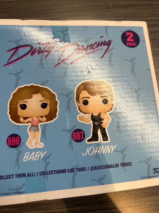 Funko POP! Movies: Dirty Dancing - Baby & Johnny (Target)(Damaged Box) [2 Pack]