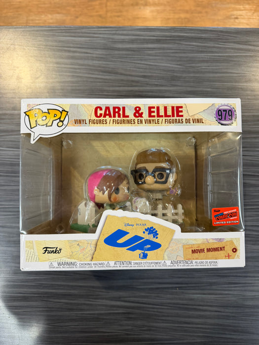 Funko POP! Disney Pixar: UP - Carl & Ellie (2020 NYCC)(Damaged Box)[B] #979