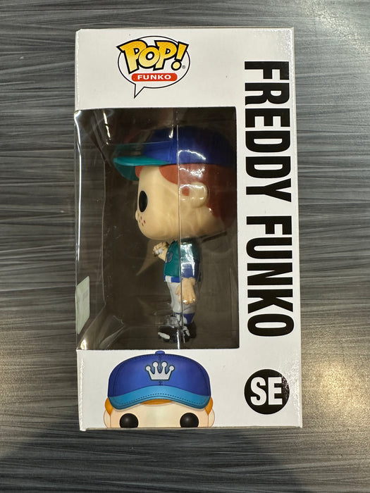 Funko POP! Funko: Freddy Funko [Baseball Teal](2018 ECCC 1000 PCS)(Damaged Box) #SE