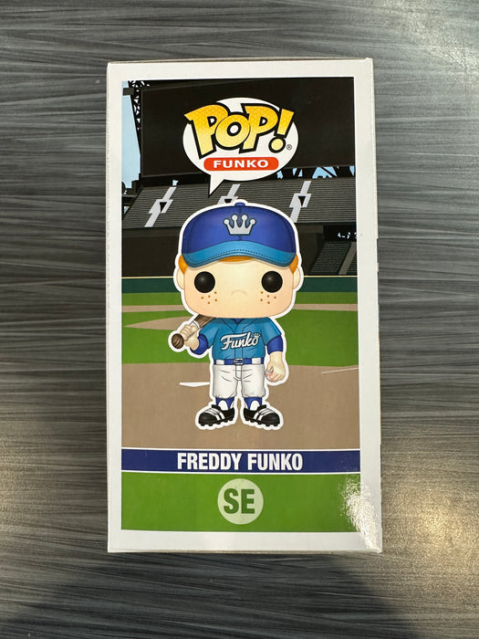 Funko POP! Funko: Freddy Funko [Baseball Teal](2018 ECCC 1000 PCS)(Damaged Box) #SE