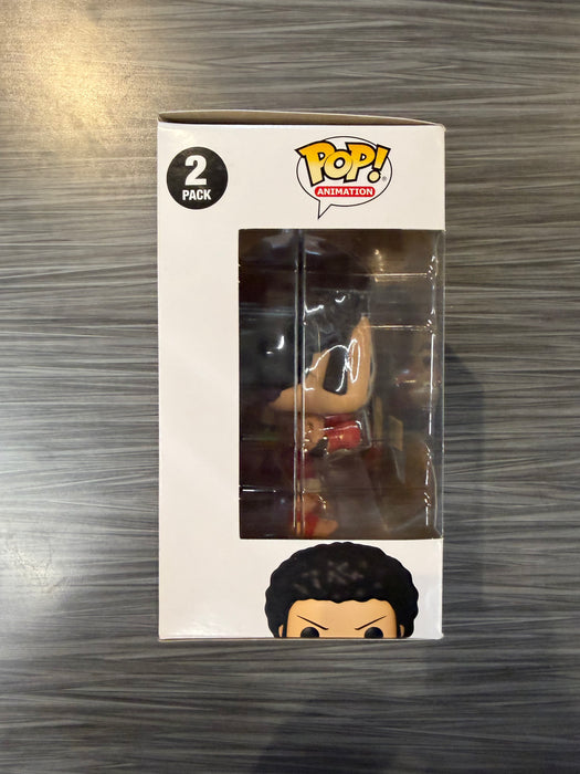 Funko POP! Animation: One Piece - Luffy & Foxy (Hot Topic)(CHASE)(Damaged Box) [2 Pack]