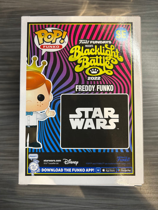 Funko POP! Funko: Freddy Funko As Darth Maul (GiTD)(Blacklight Battle)(2000 PCS)(Damaged Box)[B] #SE