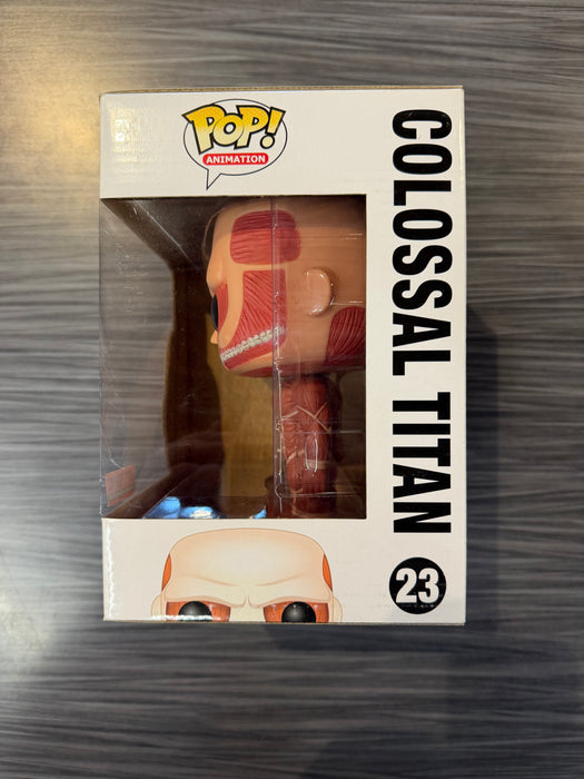 Funko POP! Animation: Attack on Titan - Colossal Titan (Hot Topic Pre-Release)(Damaged Box*) #23