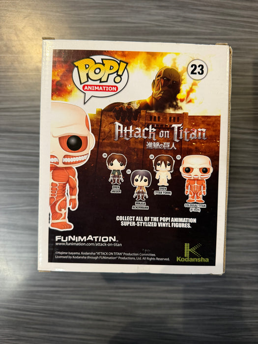 Funko POP! Animation: Attack on Titan - Colossal Titan (Hot Topic Pre-Release)(Damaged Box*) #23