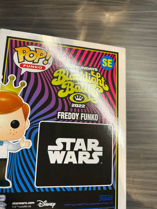 Funko POP! Funko: Freddy Funko As Darth Maul (GiTD)(Blacklight Battle)(2000 PCS)(Damaged Box)[B] #SE