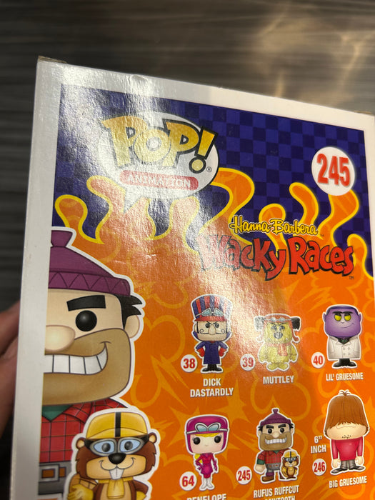 Funko POP! Animation: Wacky Races - Rufus Ruffcut and Sawtooth (Toy Tokyo SD 2017 750PCS)(Damaged Box) #245