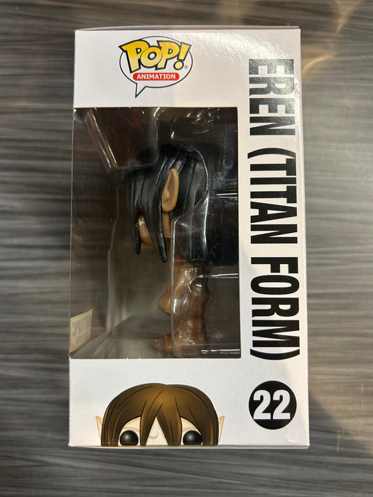 Funko POP! Animation: Attack On Titan - Eren [Titan Form][3 Languages] (Hot Topic)(Damaged Box) #22