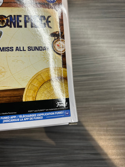 Funko POP! Television: One Piece - Miss All Sunday (Funko Sticker/ Funko)[Live Action](Damaged Box*) #1884