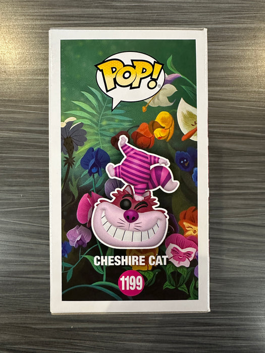 Funko POP! Disney: Alice In Wonderland - Cheshire Cat (GiTD)(Flocked)(CHASE)(Pop In A Box)(Damaged Box)[A] #1199