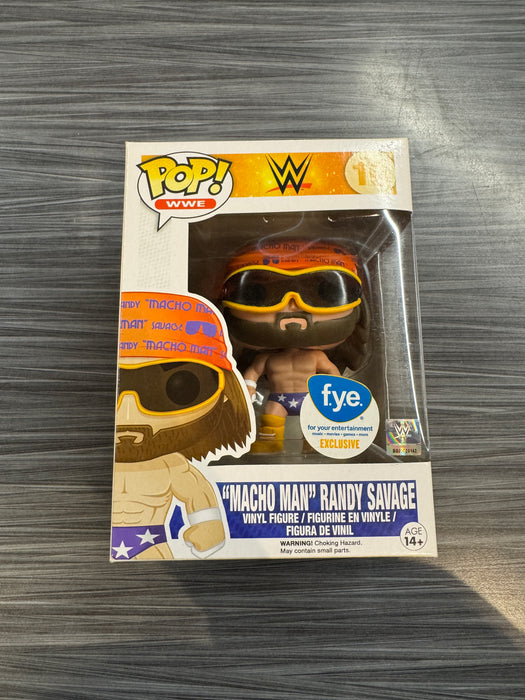 Funko POP! WWE: "Macho Man" Randy Savage (F.Y.E)(Damaged Box)[A] #10