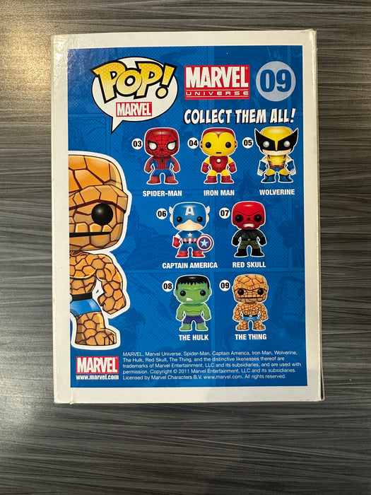 Funko POP! Marvel: The Thing [2011] (Damaged Box) #09