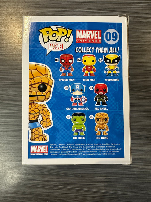 Funko POP! Marvel: The Thing (Gemini Collectibles)(Damaged Box) #09