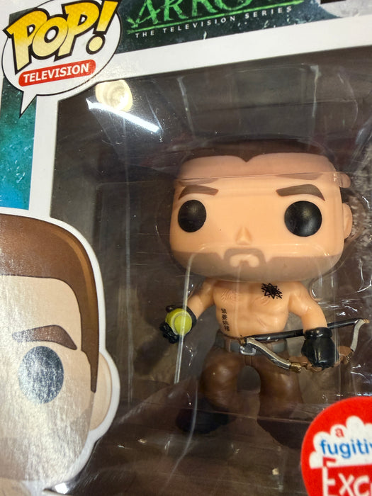 Funko POP! Television: Arrow - Oliver Queen [Island Scarred](Fugitive Toys)(Damaged Box)[B] #260