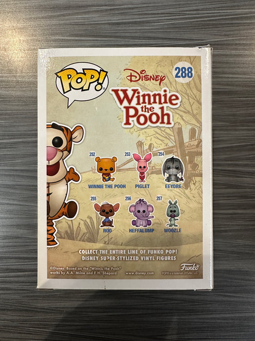 Funko POP! Disney: Winnie The Pooh - Tigger (Flocked)(2017 Summer Convention)(Damaged Box) #288