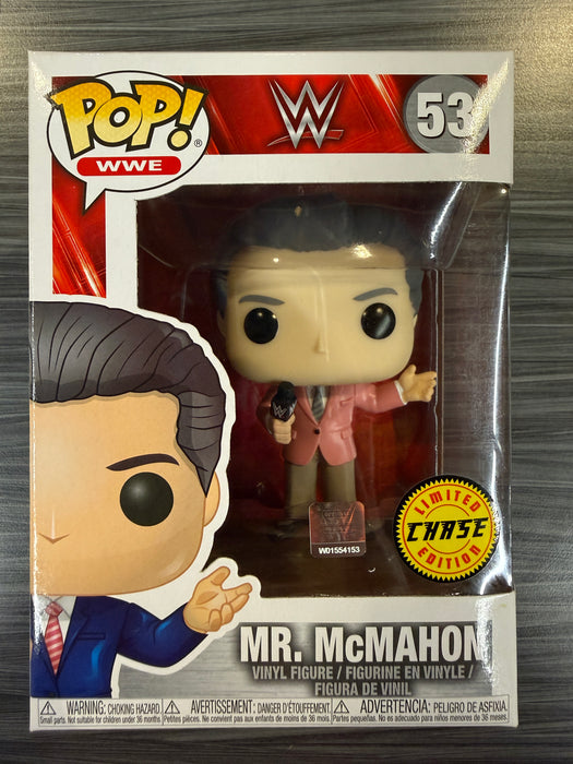 Funko POP! WWE: Mr McMahon (CHASE) #53