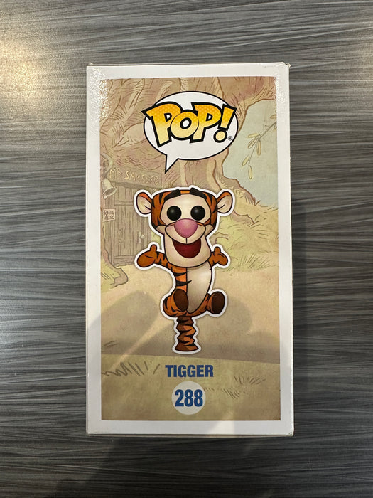 Funko POP! Disney: Winnie The Pooh - Tigger (Flocked)(2017 Summer Convention)(Damaged Box) #288