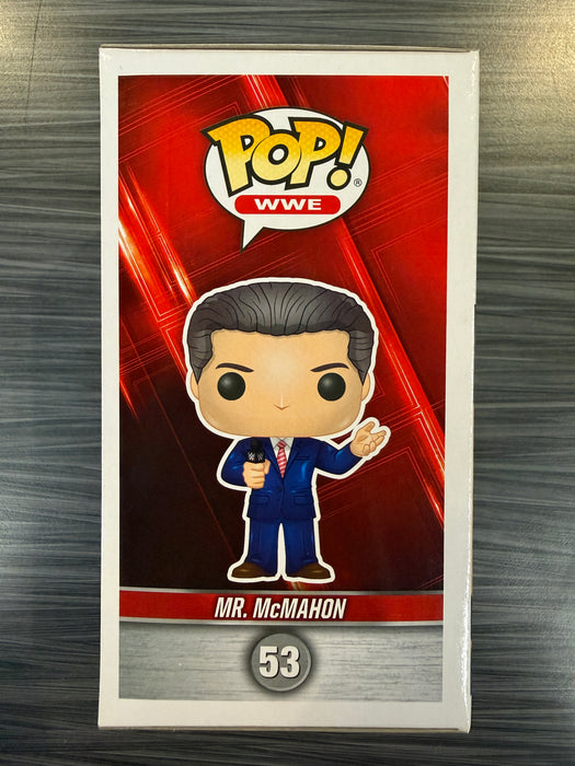 Funko POP! WWE: Mr McMahon (CHASE) #53