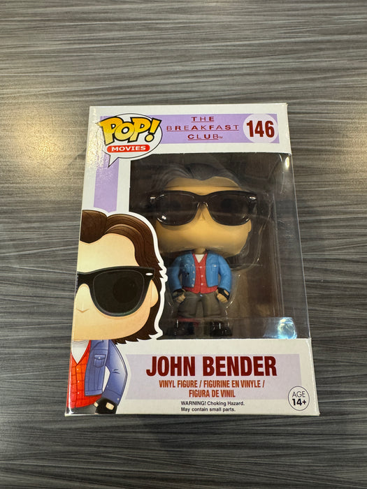 Funko POP! Movies: The Breakfast Club - John Bender (Hot Topic Pre-Release Missing Sticker)(Damaged Box) #146